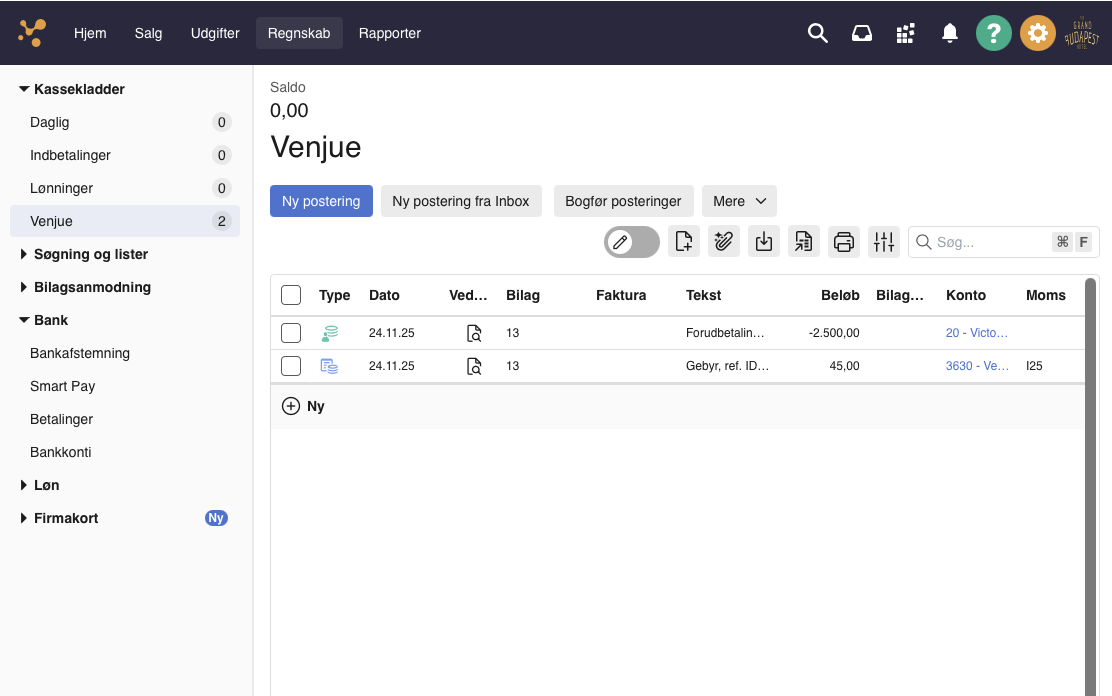 screenshot journal voucher